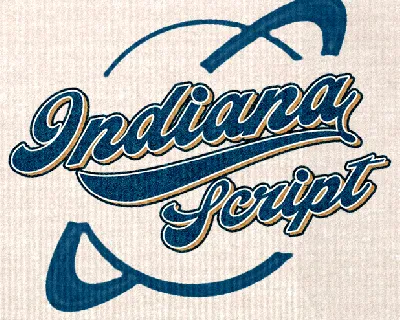 Indiana Script PERSONAL USE font
