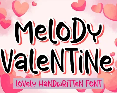 Melody Valentine font