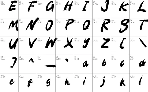Shaffilastri font