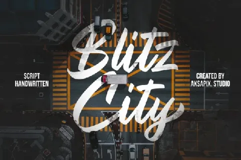 Blitz City font