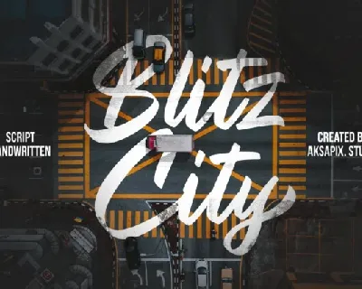 Blitz City font