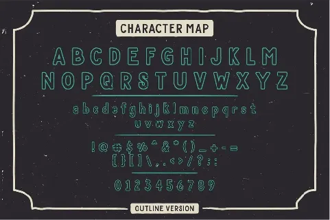 BOSCOW font