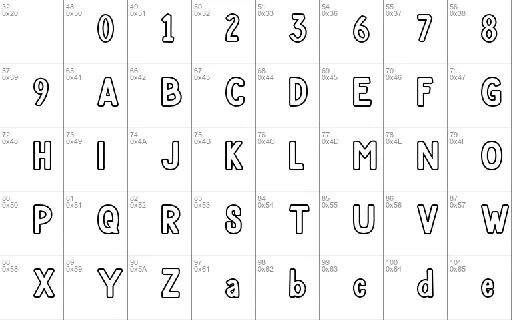 BOSCOW font