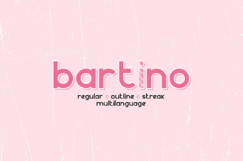 Bartino font