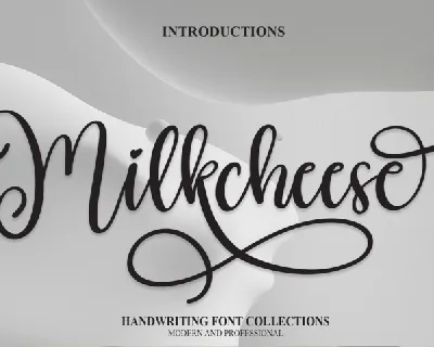 Milkcheese font
