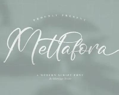 Mettafora font