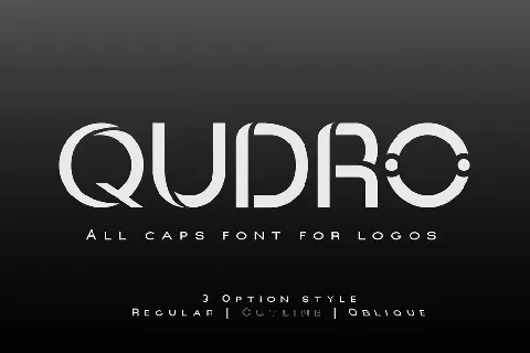 Qudro font