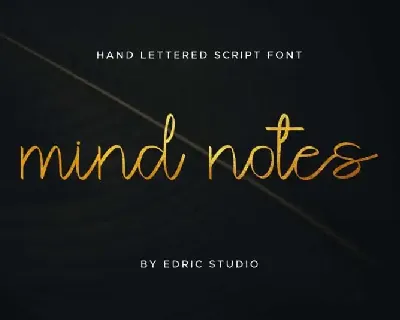 Mind Notes Handwritten font