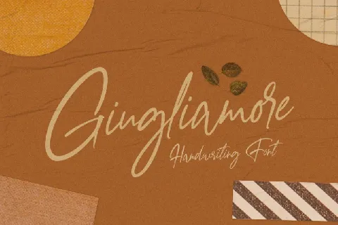 Giugliamore Handwriting font