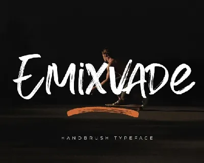 Emixvade Brush font