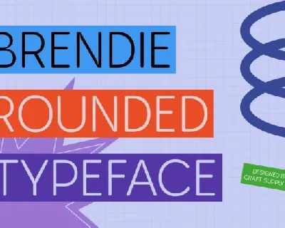 Brendie Rounded font