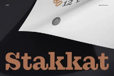 Stakkat Family font