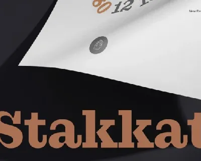 Stakkat Family font