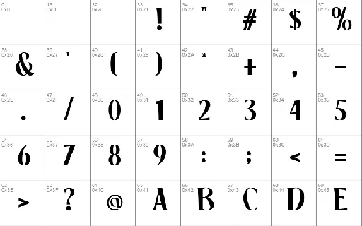 Marga font