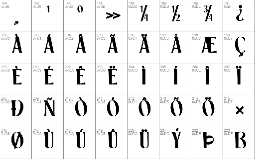 Marga font