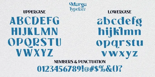 Marga font