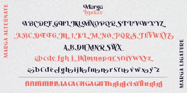 Marga font