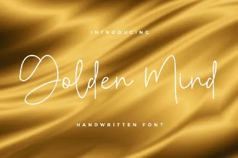 Golden Mind Script font