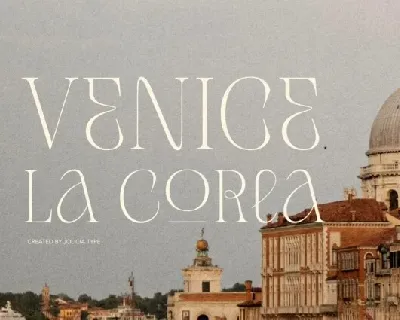 Venice La Corla font