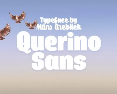 Querino Sans Serif font