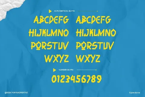 Cyberdume font