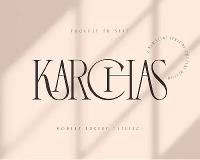 Karchas font