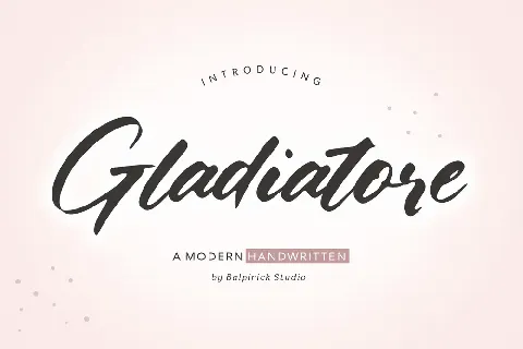 Gladiatore font