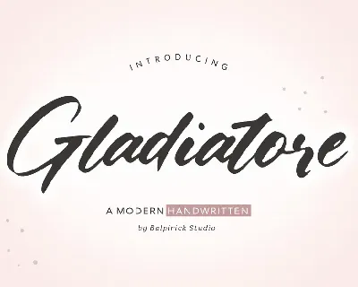 Gladiatore font