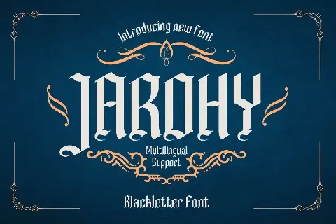 JAROHY font
