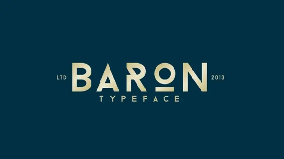 Baron Neue font