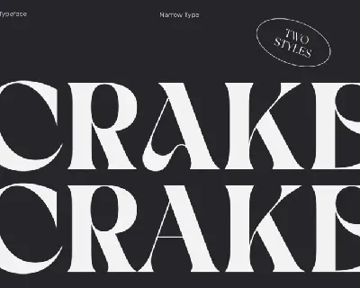 Crake Family font