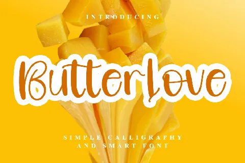 Butterlove font