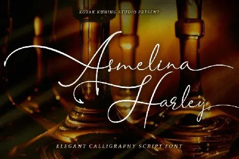 Asmelina Harley font