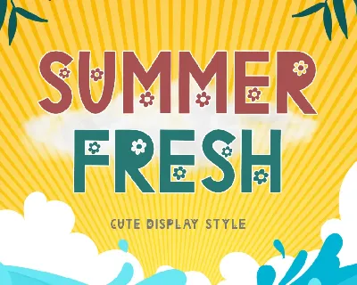 Summer Fresh font