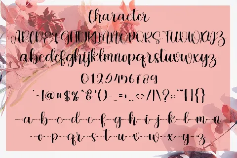 The Valentine font