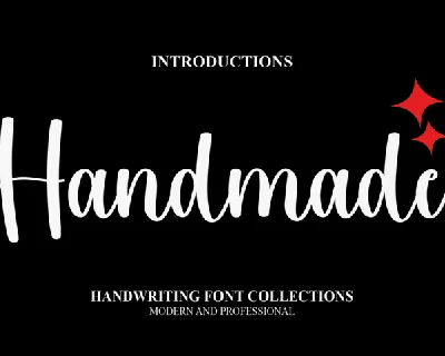 Handmade Typeface font