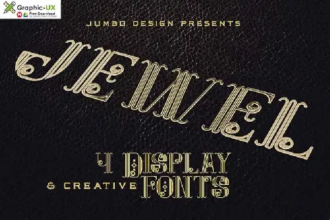 Jewel â€“ Display font