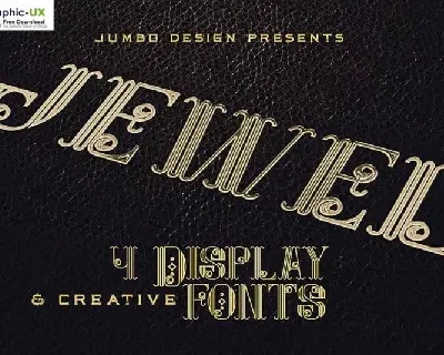 Jewel â€“ Display font