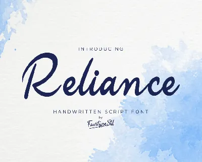 Reliance font