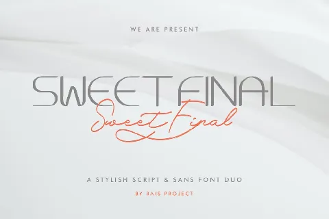 Sweet Final Demo font