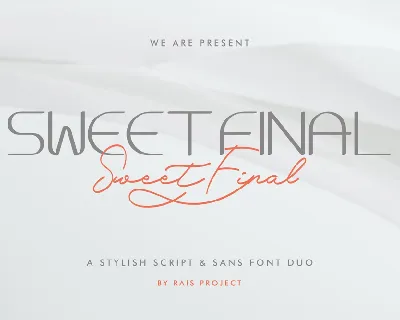 Sweet Final Demo font