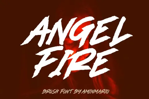 ANGEL FIRE font