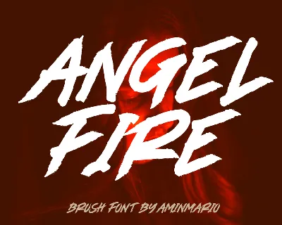 ANGEL FIRE font