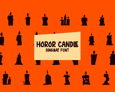 Horror Candle font