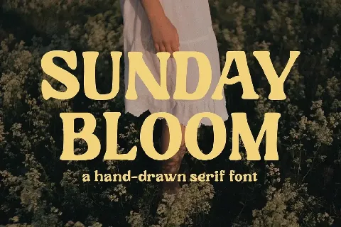 Sunday Bloom font