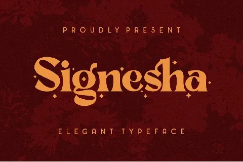 Signesha Typeface font