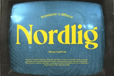 Nordlig font