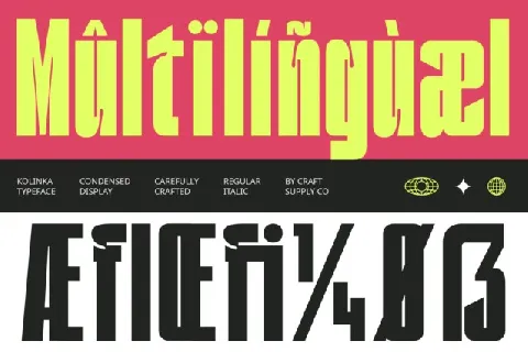 Kolinka font