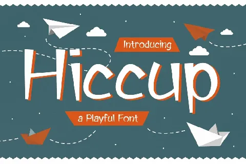 Hiccup Free Trial font