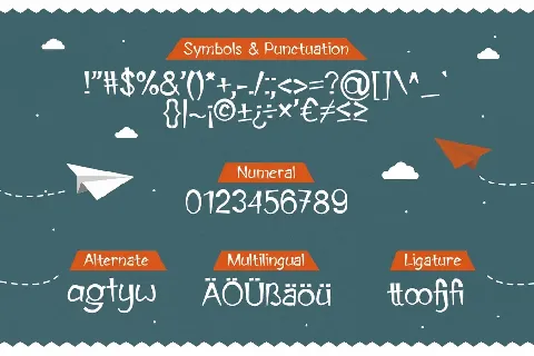 Hiccup Free Trial font